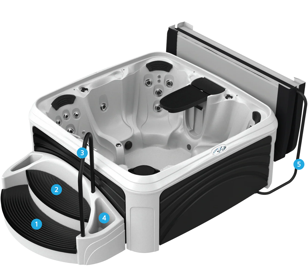 All in 1 Jacuzzi Complete Dream Cabana Lounge - Image 3