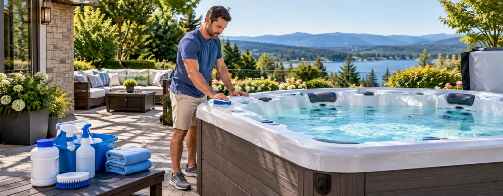 hot tub maintenance